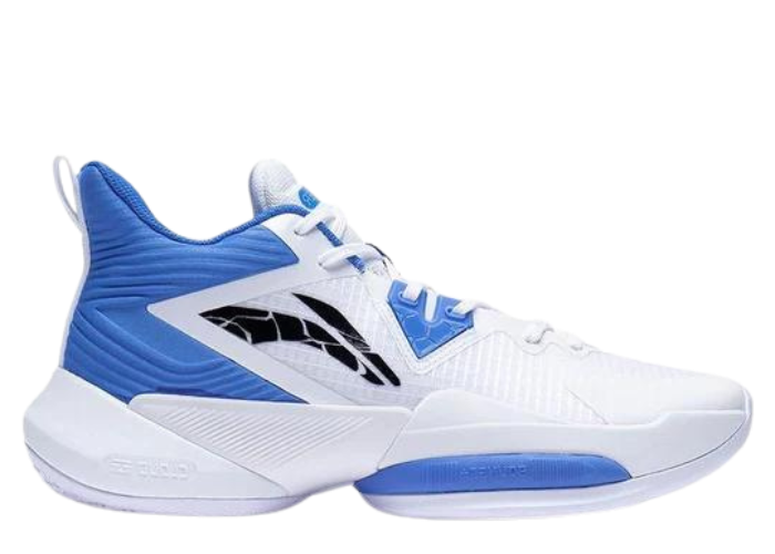 Li-Ning Power 8 Mid White Blue - ABPS073-2 Raffles & Where